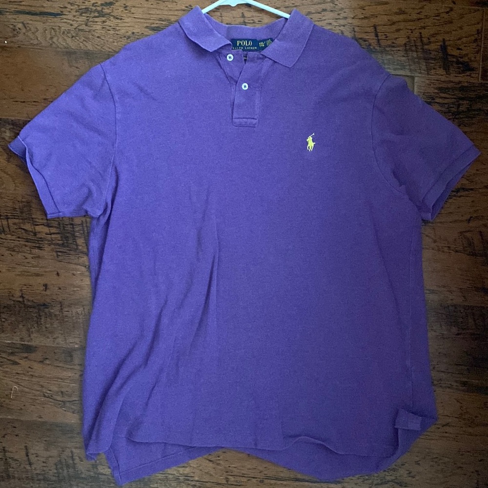 Add this pop of purple Polo shirt to your rotation